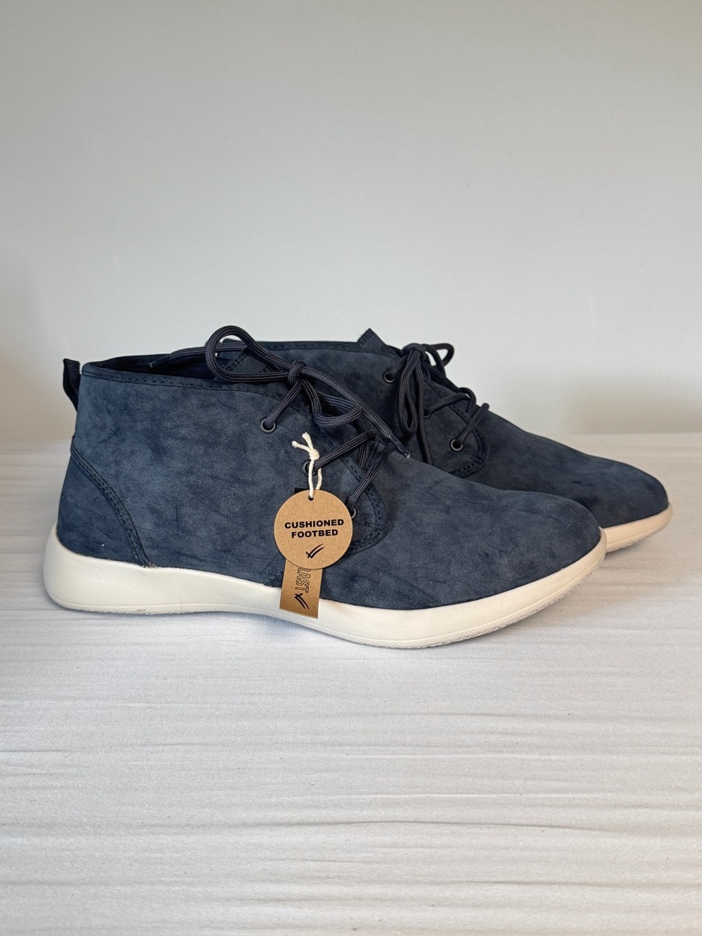 Men’s 11 William Rast Hawk Chukka Boots Navy Blue Casual Ankle Dress Shoes